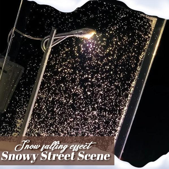 Snowy Street Scene Night Light DIY Set